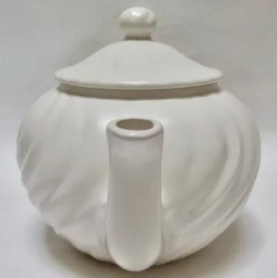 1940s California Pottery Tea Set - The Emporium Ltd. - White