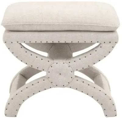 Darci Pillow-Top Ottoman - Bisque French