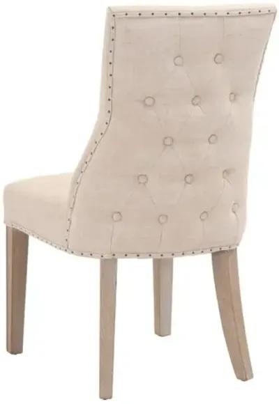 Set of 2 Leblanc Dining Chairs - Bisque French - Beige