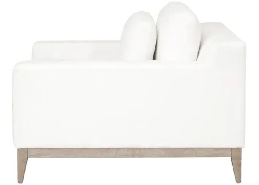 Milly Track-Arm Sofa Chair - Pearl Performance