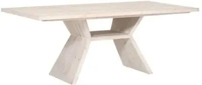 Ayaan 78" Dining Table - Whitewash