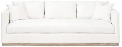 Ryan Plinth-Base 96" Sofa - Pearl Performance