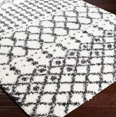 Deluxe Rug - Cream/Black - Ivory - Ivory