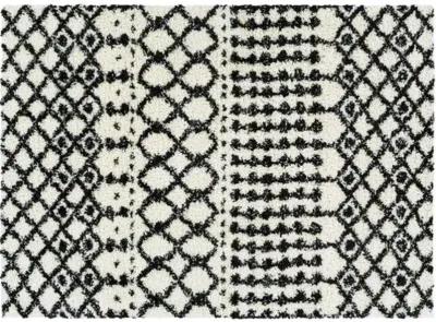 Deluxe Rug - Cream/Black - Ivory - Ivory