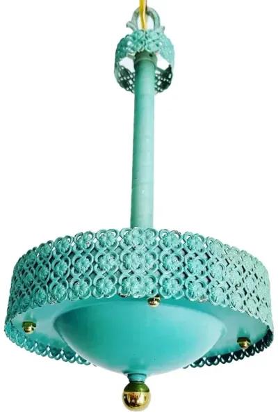 Turquoise Garden Pendant Light - C the Light Interiors - Blue