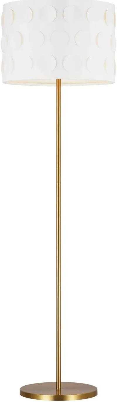 Visual Comfort - Dottie Floor Lamp - Burnished Brass