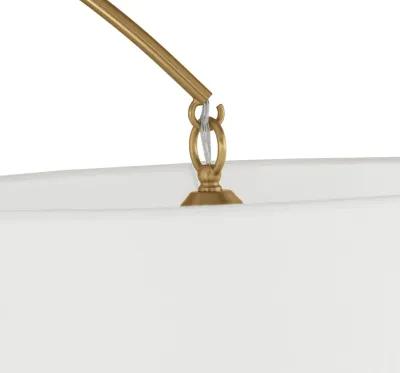 Visual Comfort - Sawyer Arc Floor Lamp - Burnished Brass