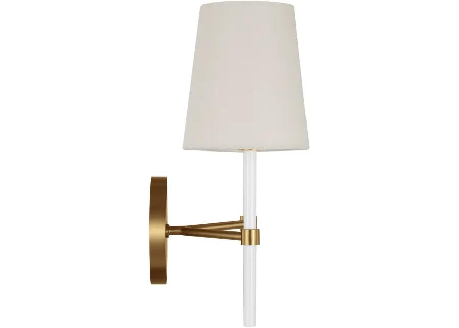 Visual Comfort - Monroe Double 2-Light Sconce - Burnished Brass - Gold