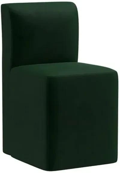 Graham Velvet Dining Chair - Green