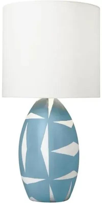 Visual Comfort - Franz Ceramic Table Lamp - Semi Matte Lavender