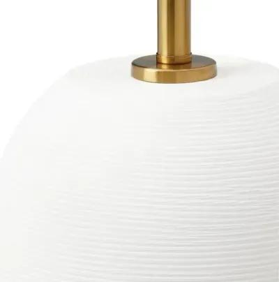 Visual Comfort - Fanny Slim Ceramic Table Lamp - Matte White