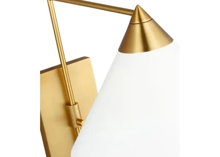 Visual Comfort - Franklin Sconce - Burnished Brass - Gold