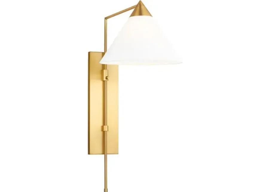 Visual Comfort - Franklin Sconce - Burnished Brass - Gold