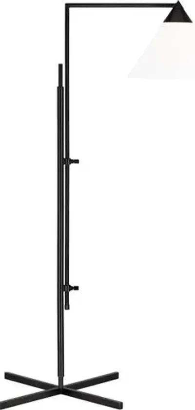 Visual Comfort - Franklin Task Floor Lamp - Deep Bronze