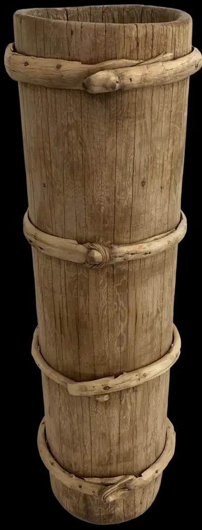 Yak Butter Churn Bucket - Ballyhoo - Beige