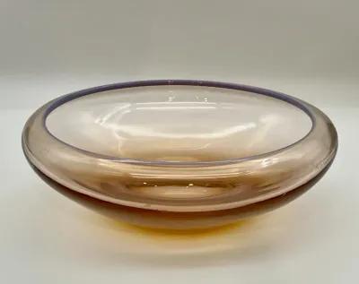 1930s Opalescent Pink & Mauve Glass Bowl - Pilar Collection