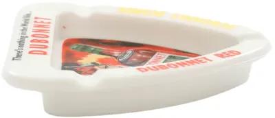 Dubonnet Opaline Glass Ashtray - Interesting Things - White