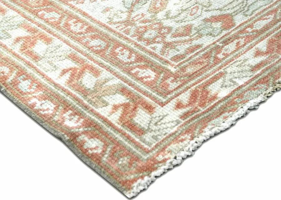 1940s Persian Melayer Runner - 3'5"x17'1" - Nalbandian - Red