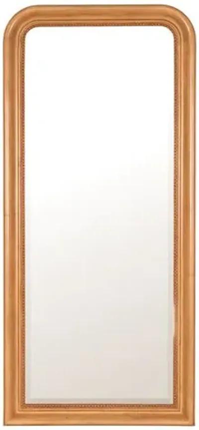 Mason Floor Mirror - Natural - Brown