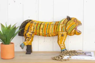 Bengal Tiger Wooden Carousel - de-cor