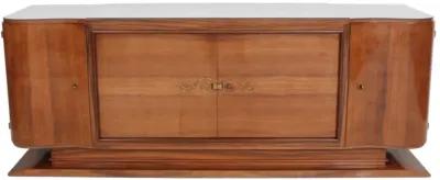 Jules Leleu Attr. Art Deco Sideboard - Interesting Things - Brown