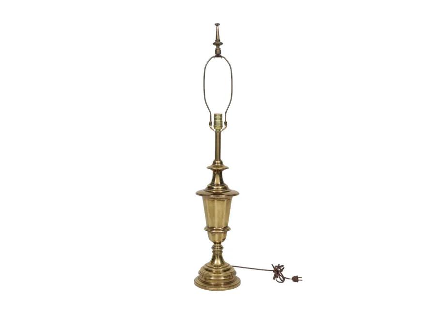 Turned Brass Table Lamp by Stiffel - Interesting Things