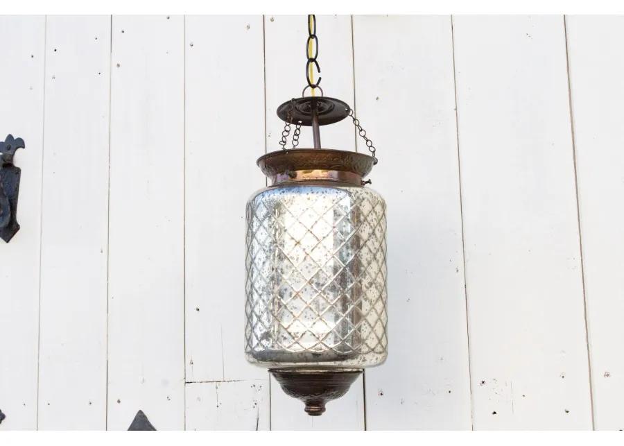 Silver Hanging Pendant Lamp - de-cor