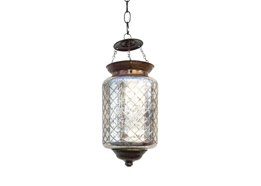 Silver Hanging Pendant Lamp - de-cor