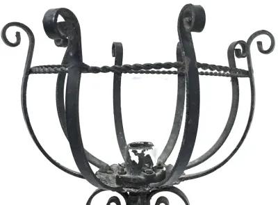 Black Forged Iron Gothic Sconces - PR - Vermilion Designs