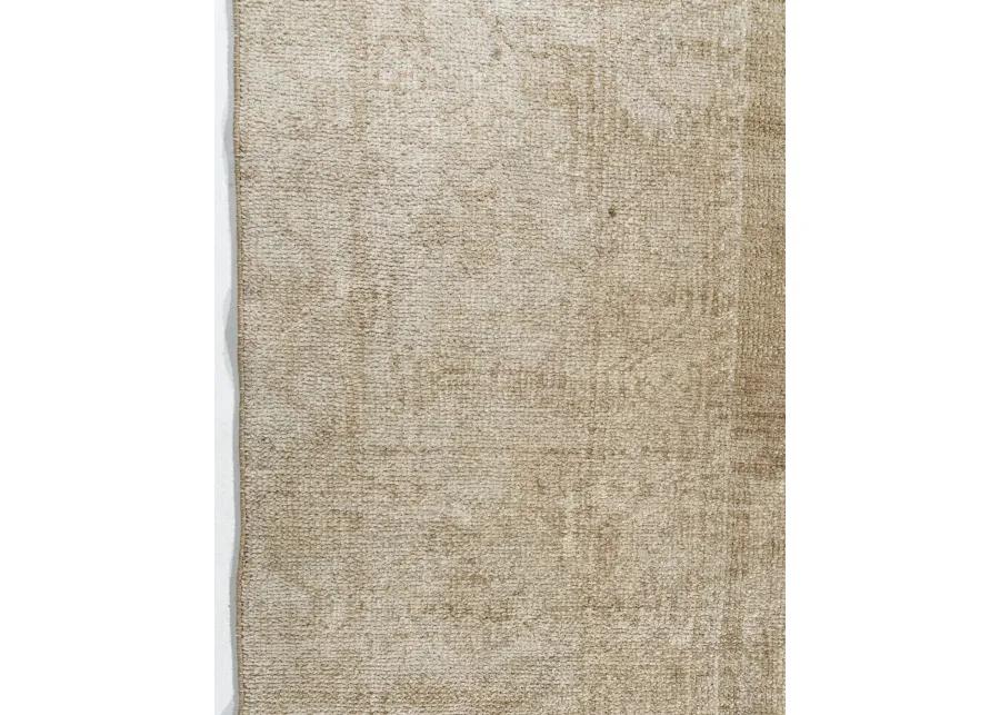 Turkish Kars Rug 6'7 X 12'5 - Beige - Beige