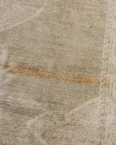 Turkish Kars Rug 6'7 X 12'5 - Beige - Beige