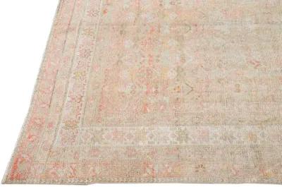 Antique Persian Malayer Rug - Apadana - Pink - Pink