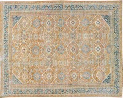 Antique Persian Mahal Rug - Apadana - Red - Red