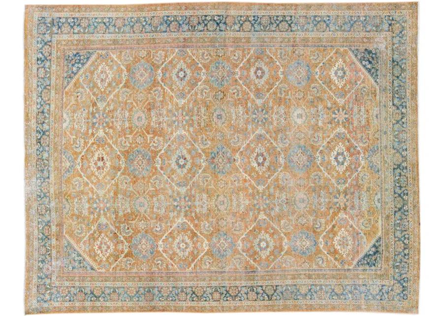 Antique Persian Mahal Rug - Apadana - Red - Red