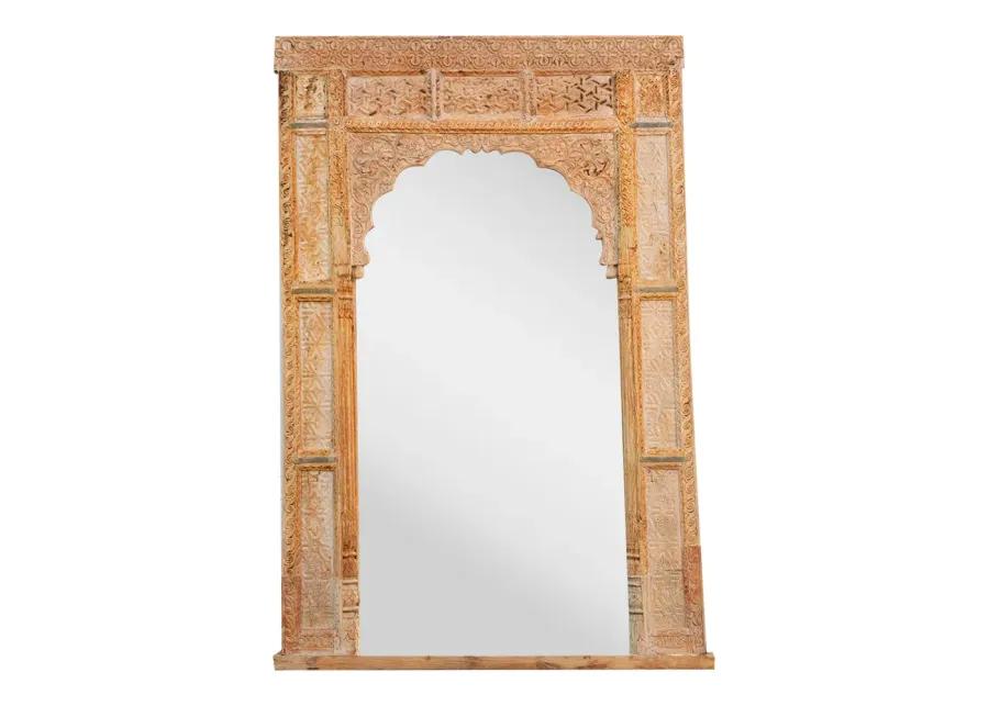 Grand Indian Door Frame Mirror - de-cor - Brown