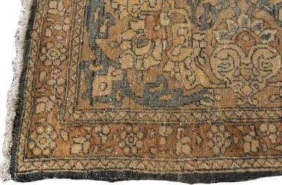 Antique Persian Tabriz Rug - Apadana - Blue - Blue