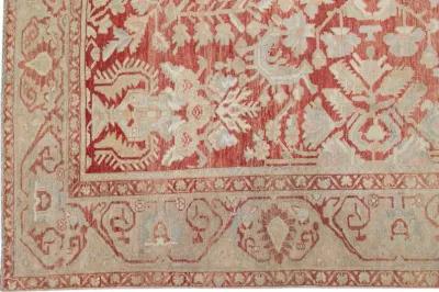 Antique Persian Malayer Rug - Apadana - Red - Red