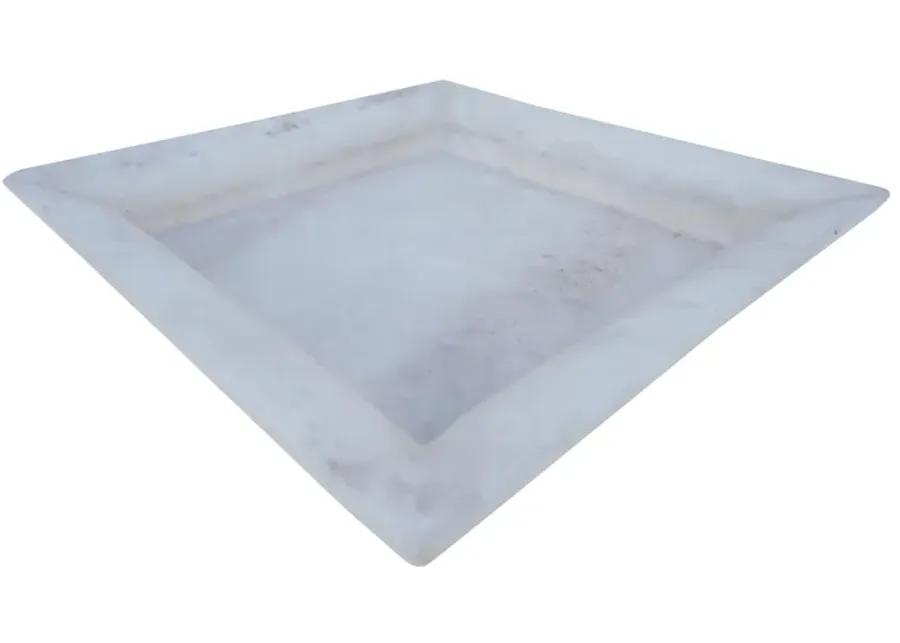 White veined Marble Catchall Tray