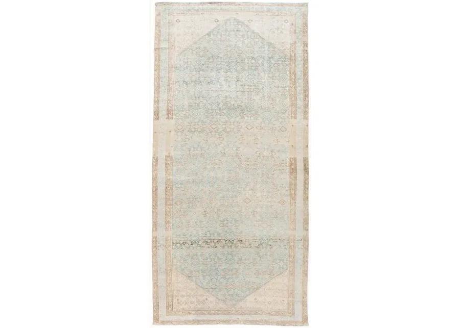 Vintage Persian Malayer Runner Rug - Apadana - Blue - Blue