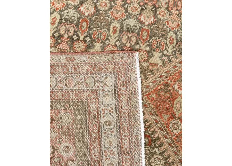 Persian Malayer Runner 5'3 X 12'2 - Brown