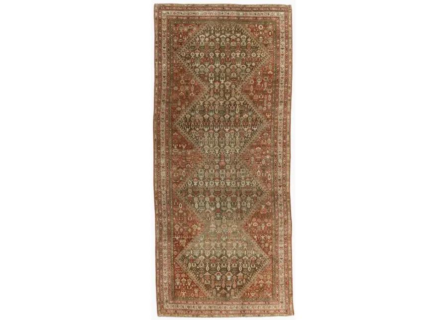 Persian Malayer Runner 5'3 X 12'2 - Brown