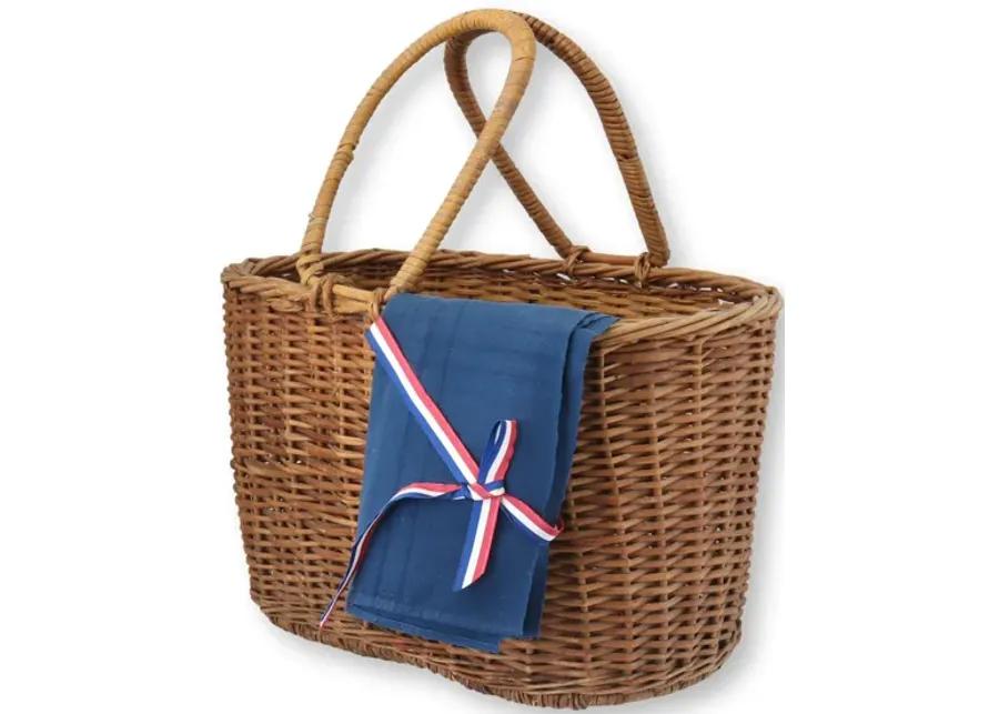 French Carry-All Market Basket - 2 pcs - The Queens Landing