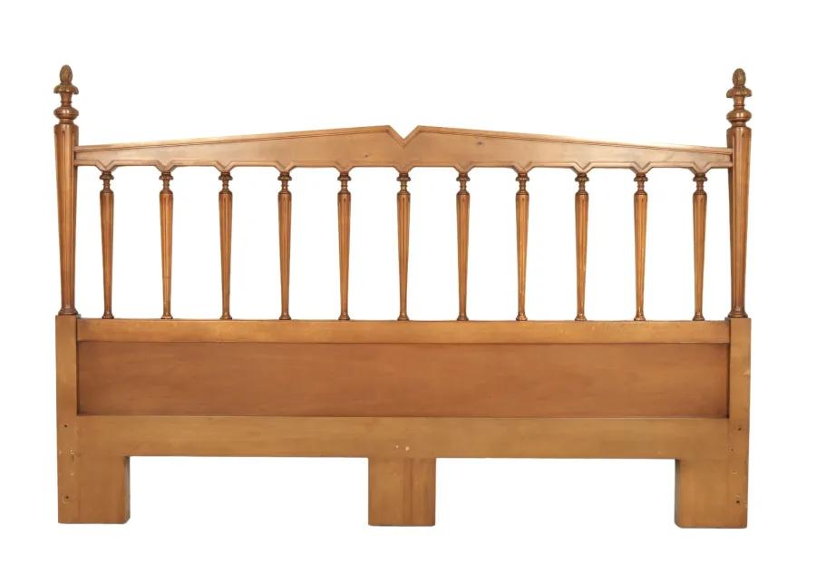 King Size Headboard by Leo H. Spivack - Interesting Things - Brown