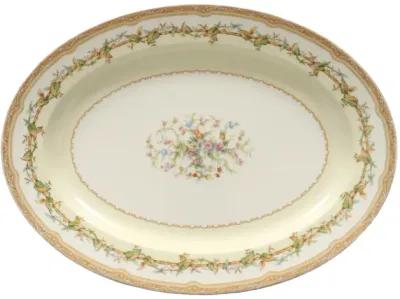 Noritake Olympia Ceramic Serving Platter - Interesting Things - Pink