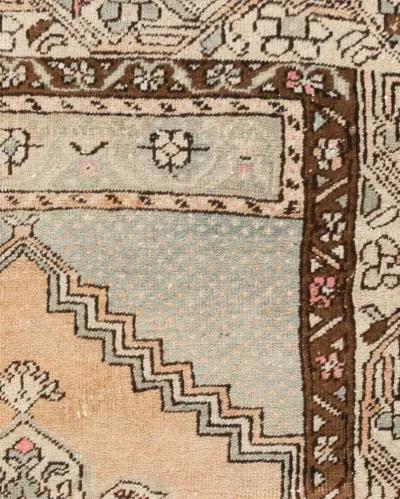 Turkish Oushak Area Rug 2'9 X 3'9 - Beige - Beige