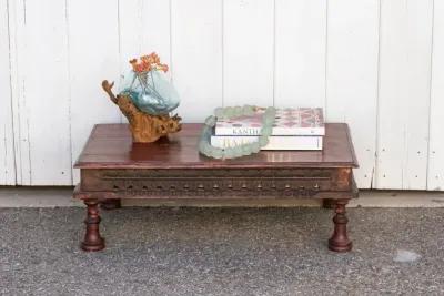 Mid-Century Painted Indian Bajot Table - de-cor