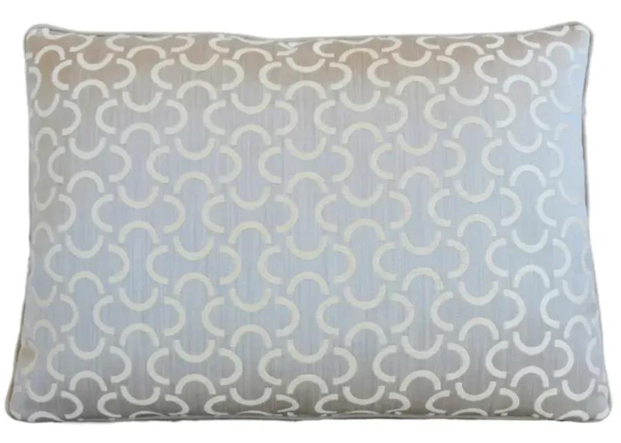 Geometric Modern Jacquard Mélange Pillow