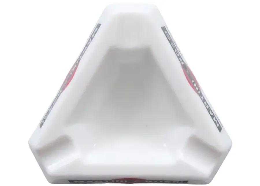 Martini & Rossi Vermouth French Ashtray - Interesting Things - White