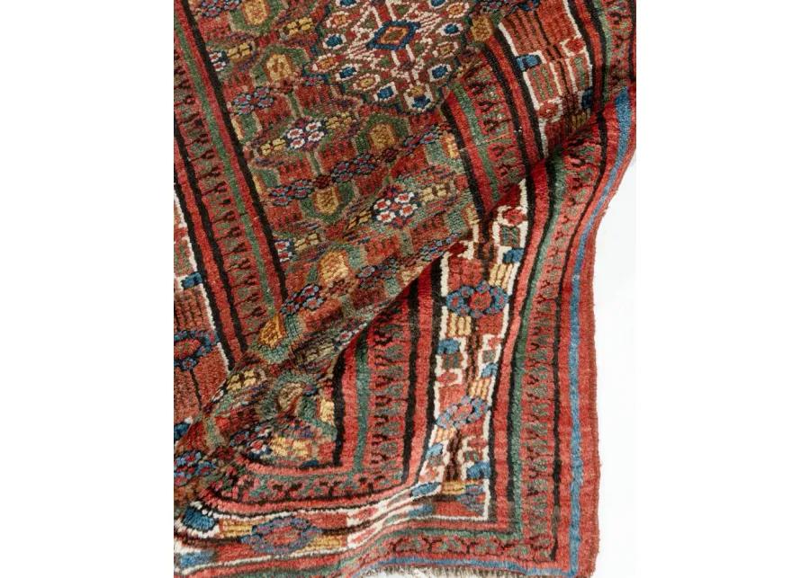 Persian Serab Rug Runner 2' X 6'6 - red - red