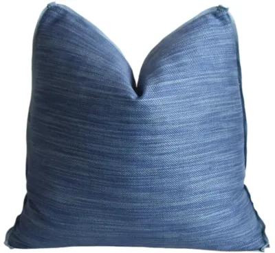 Schumacher Katsugi Blue Floral Pillow